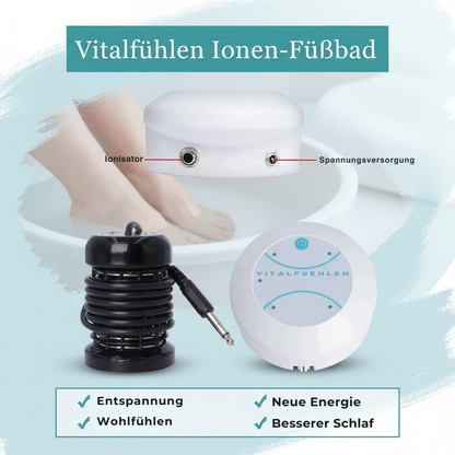 Ionisches Detox Spa Fußbad - Gesund und Vital