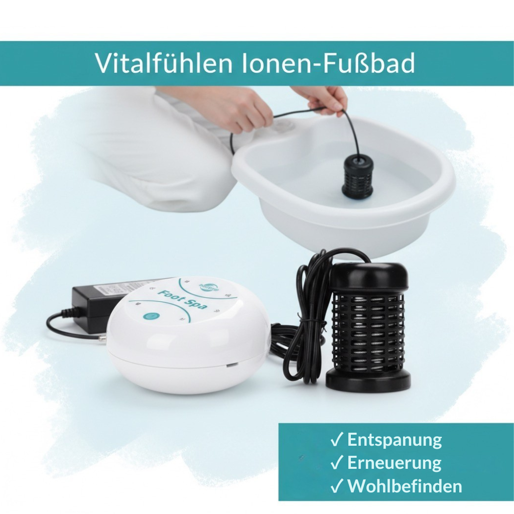 Ionisches Detox Spa Fußbad - Gesund und Vital