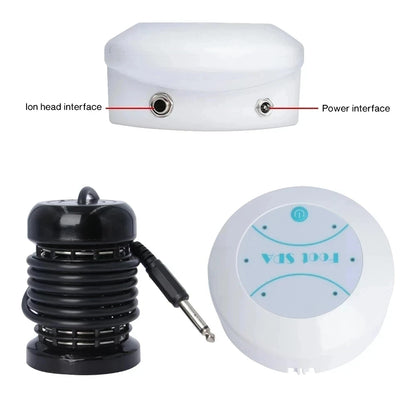 Ionisches Detox SPA Fußbad - Good Health and Full for Vitality - Ionic detox footbath